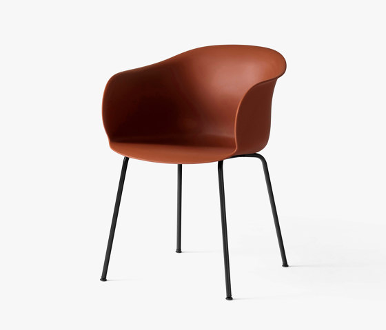 Elefy JH28 Copper Brown w. Black base | Chairs | &TRADITION