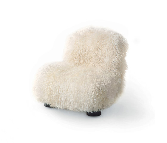 Botolo Armchair - Low Fur Version | Poufs | ARFLEX