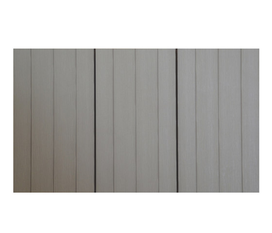 Ecolegno decking - colour white sand - wide groove | Planchers bois | Saimex
