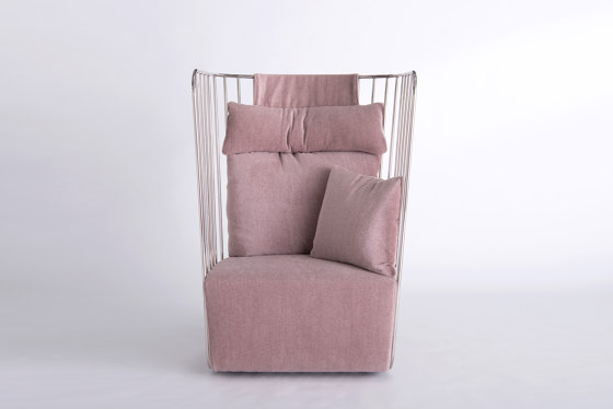 Bride's Veil Chair High Back | Fauteuils | Phase Design