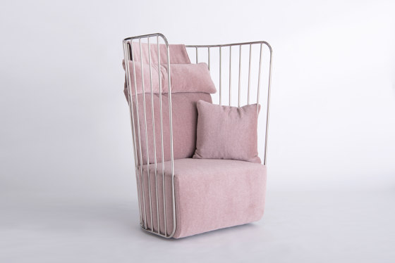 Bride's Veil Chair High Back | Sessel | Phase Design
