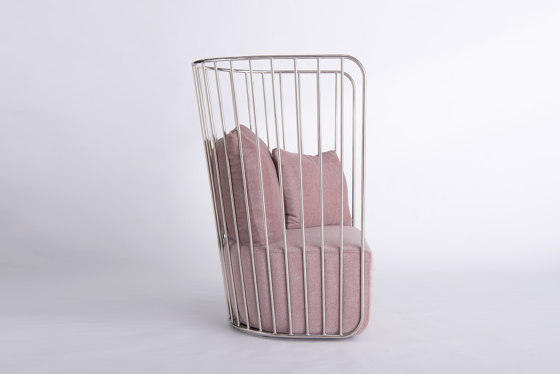 Bride's Veil Chair High Back | Fauteuils | Phase Design