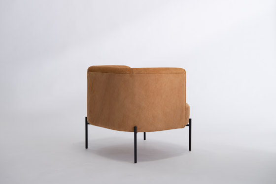 Capper Lounge Chair - with Metal Base | Sessel | Phase Design