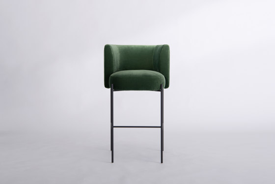 Capper Side Chair - Metal Base | Sgabelli bancone | Phase Design