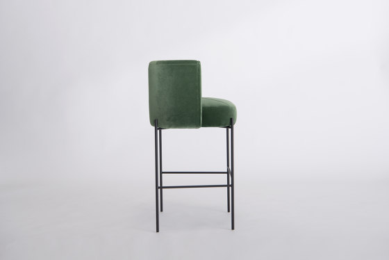 Capper Side Chair - Metal Base | Sgabelli bancone | Phase Design