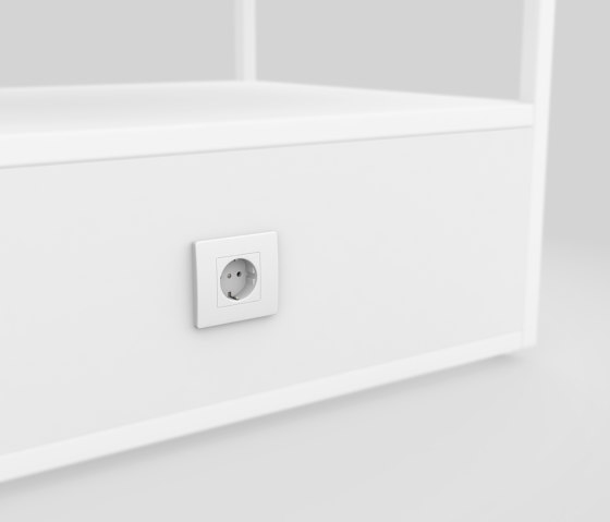 Electric Socket | Shelving | Artis Space Systems GmbH