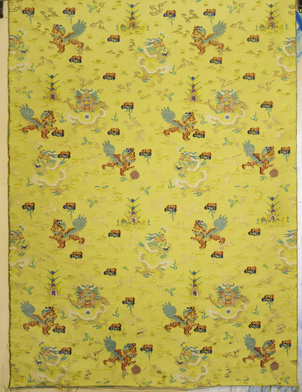 Scaramouche | Col.1 Summer Farandole curtain fabric | Tessuti decorative | Dedar