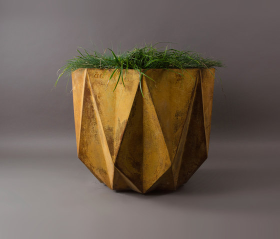 Prisme Planter, Rust Stained |  | Adam Christopher Design