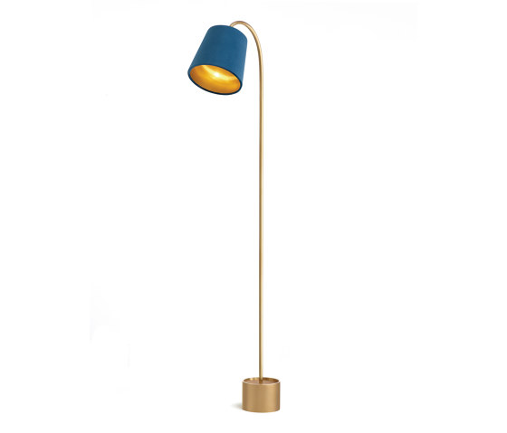 Pondus reading lamp brass | Free-standing lights | Strolz