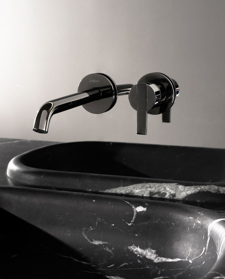 Code Black Chrome Miscelatore lavabo a incasso | Rubinetteria lavabi | Inbani