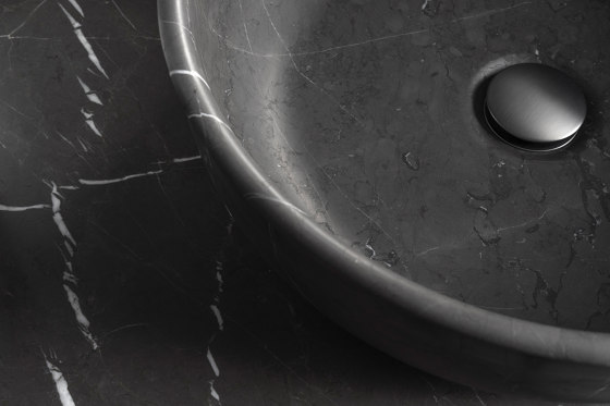 Prime Vasque ovale à poser en Marbre Ø45 | Lavabos | Inbani