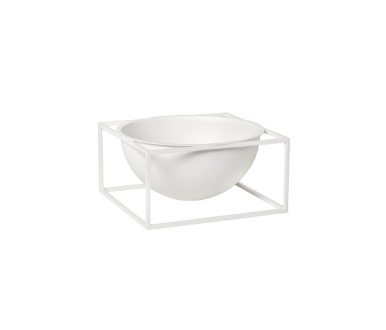 Kubus Bowl Centerpiece Large, White | Bowls | Audo Copenhagen