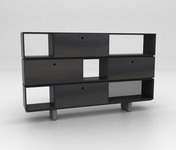 Chamfer Assembled Storage Configuration 3 | Cabinets | Isomi