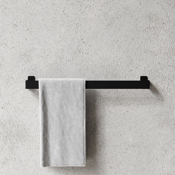 Towel Hanger - Black | Porte-serviettes | NICHBA