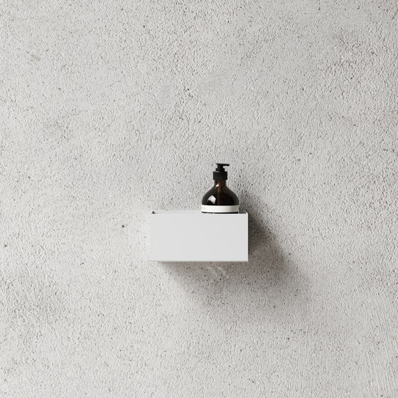 Bath Shelf 20cm - White | Bath shelves | NICHBA