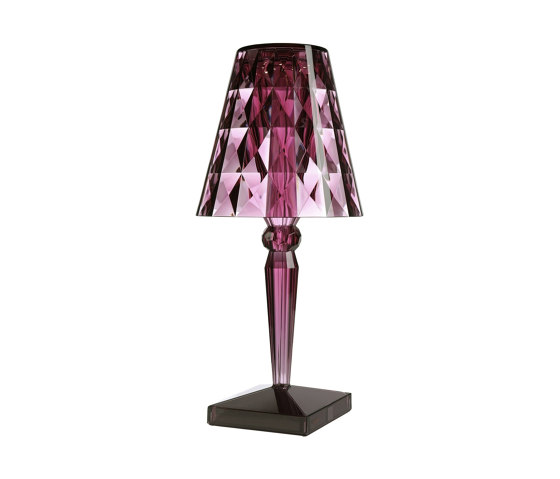 BIG BATTERY Battery Version PLUM | Lampade tavolo | Kartell