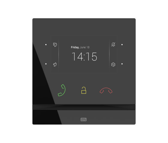 2N® Indoor Compact black | Intercoms (interior) | 2N Telekomunikace