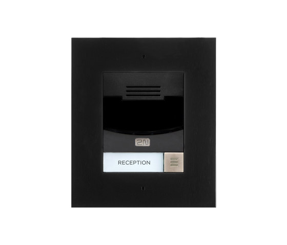 2N® IP Solo Black | Timbres / Placas timbres | 2N Telekomunikace