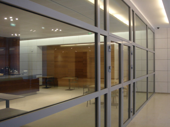 ALUPROTEC Fixed chassis partitions | Wall partition systems | SVF