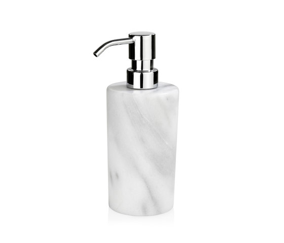 Bathroom Sets | Distributeur Savon Marbre Bl/Gris | Distributeurs de savon / lotion | Andrea House