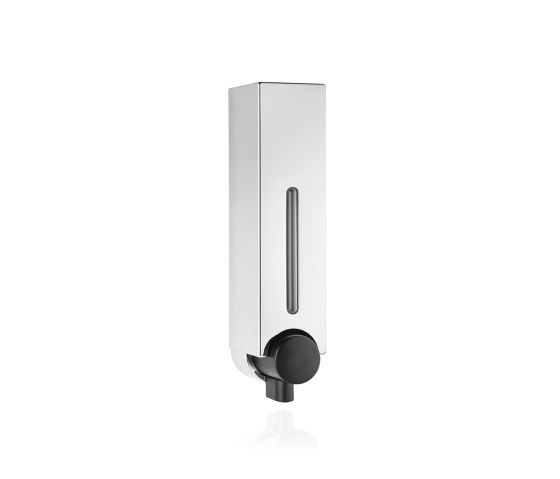 Dispensers | Dispenser Parete Cromato 6,5X5X21,5 | Portasapone liquido | Andrea House