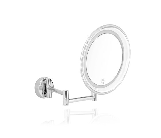 Mirrors | Miroir Extens. Rond/Lum. X5 Ø19,5cm | Miroirs de bain | Andrea House