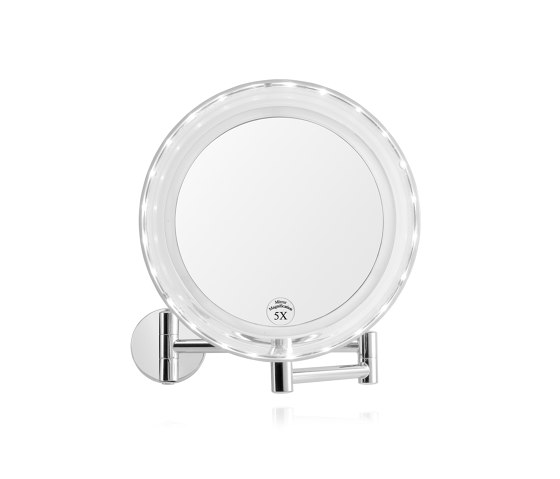 Mirrors | Round Led Ext Mirror X5 Ø19,5cm | Badspiegel | Andrea House