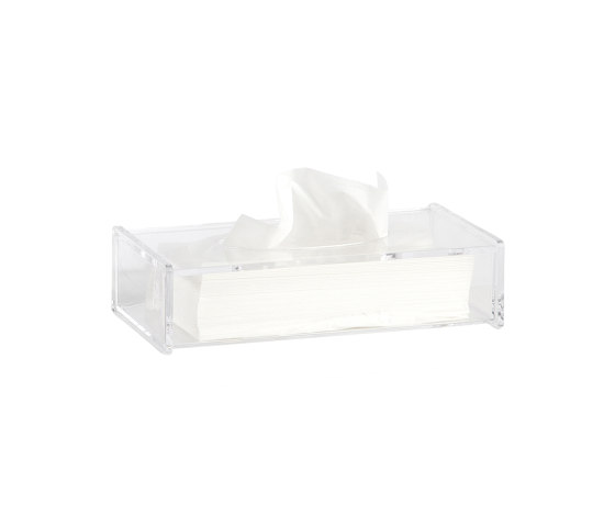 Tissue Boxes | Supporto Tissue Acril. 26X13X7 cm. H | Portasalviette | Andrea House