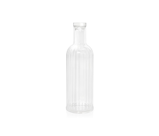 Bottles | Bouteille Acr. Stripes 1L/Ø8,5X29,5 | Vaisselle | Andrea House