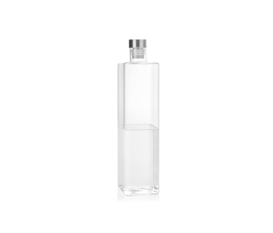 Bottles | Square Glass Blottle 8X8X33cm/1,5L. | Dinnerware | Andrea House
