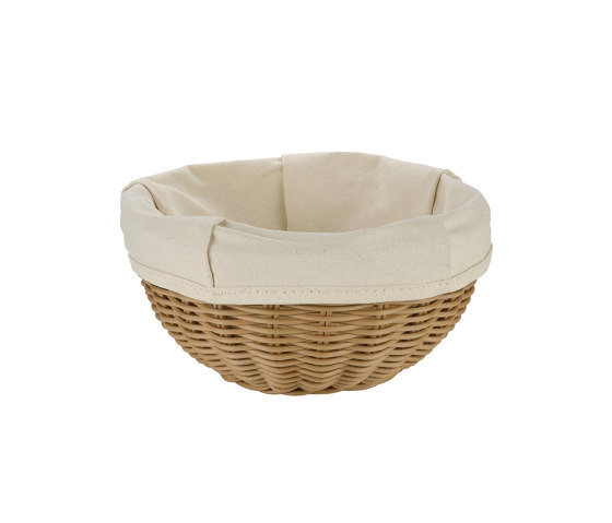 Bread Baskets | Rnd. Plaited Bread Basket Ø23X10 | Dining-table accessories | Andrea House