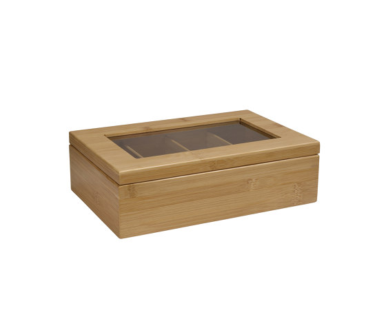 Tea and Coffee Boxes | Bamboo Coffee Capsule Box 30X20X9cm | Storage boxes | Andrea House