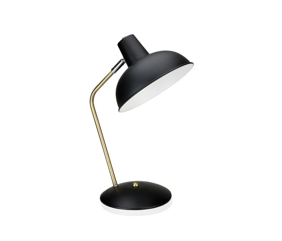 Lighting | Bl. Brass Vintage Lamp 25X19,5X37,5 | Tischleuchten | Andrea House