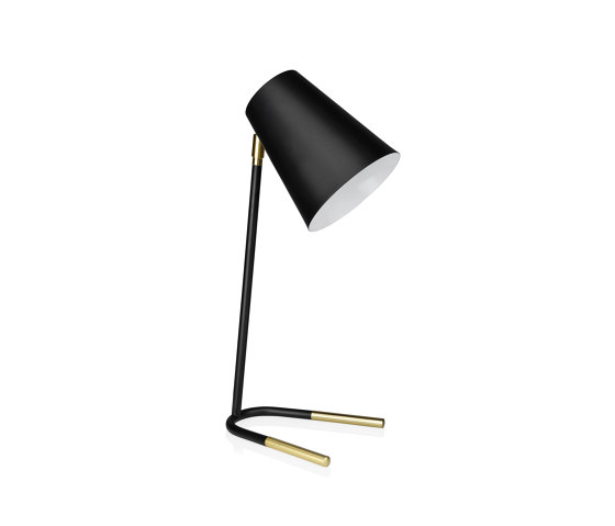 Lighting | Majestic Brass/Bl. Lamp 16,5X20X50cm | Table lights | Andrea House