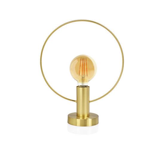Lamparas | Lámpara Metal Saturno 28,5X12X35 cm | Lámparas de sobremesa | Andrea House