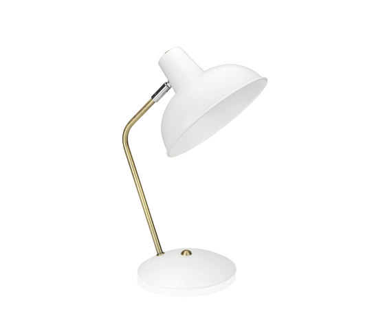 Lighting | Wh. Brass Vintage Lamp 25X19,5X37,5 | Tischleuchten | Andrea House
