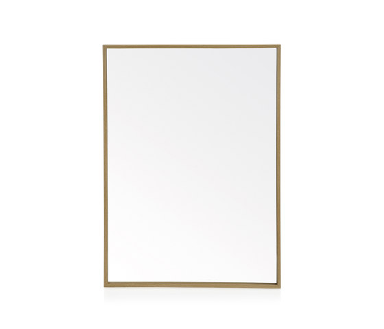 Wall Mirrors | Oak Eff.ect Mirror 60X80cm | Mirrors | Andrea House