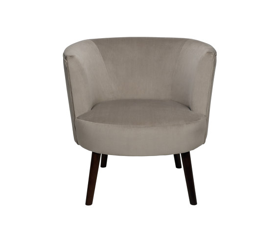 Chairs and Sofas | Fauteuil Edie Velvet Be 78X75X77cm | Fauteuils | Andrea House