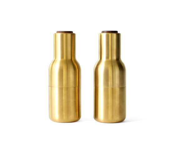 Bottle Grinder | Brushed Brass | Salz & Pfeffer | Audo Copenhagen