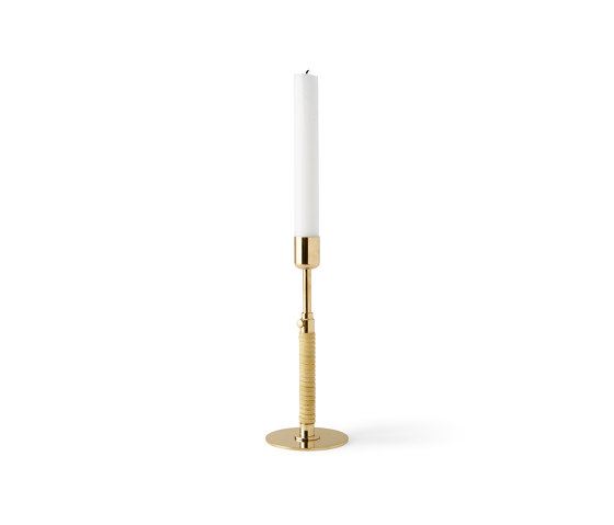 Duca Candleholder | Polished Brass | Kerzenständer / Kerzenhalter | Audo Copenhagen