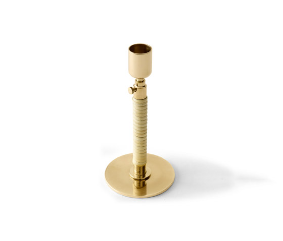 Duca Candleholder | Polished Brass | Candlesticks / Candleholder | Audo Copenhagen