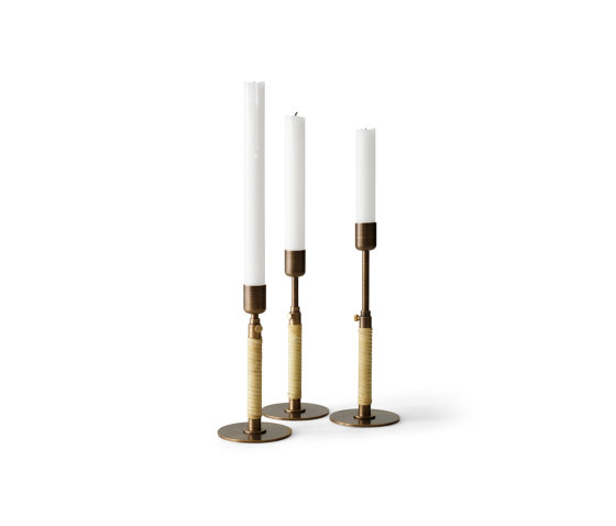 Duca Candleholder | Polished Brass | Candlesticks / Candleholder | Audo Copenhagen