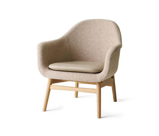 Harbour Lounge Chair | Natural Oak Base | Savanna 222 | Nuance 40782 | Sessel | Audo Copenhagen