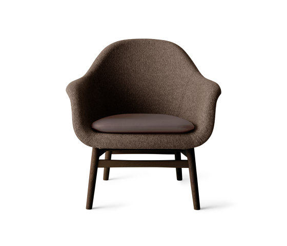 Harbour Lounge Chair | Dark Stained Oak Base | Savanna 262 | Nuance 40783 | Poltrone | Audo Copenhagen