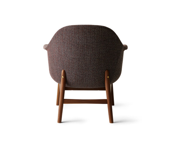 Harbour Lounge Chair | Walnut Base | Savanna 672 | Shade 20296 | Poltrone | Audo Copenhagen