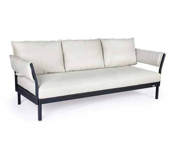 Minu 3-Seater Element with 3-Seater Back- and Armrests | Divani | Weishäupl