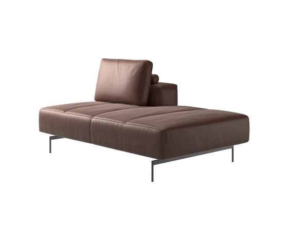 Amsterdam Sofa 5500 | Lounging module for Sofa, back rest left, open end right | Canapés | BoConcept