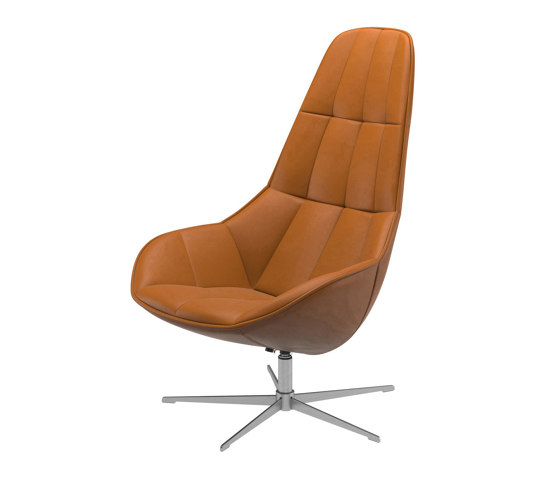 Boston Lounge Chair L043 with swivel function. Also available with tilt function | Sillones | BoConcept