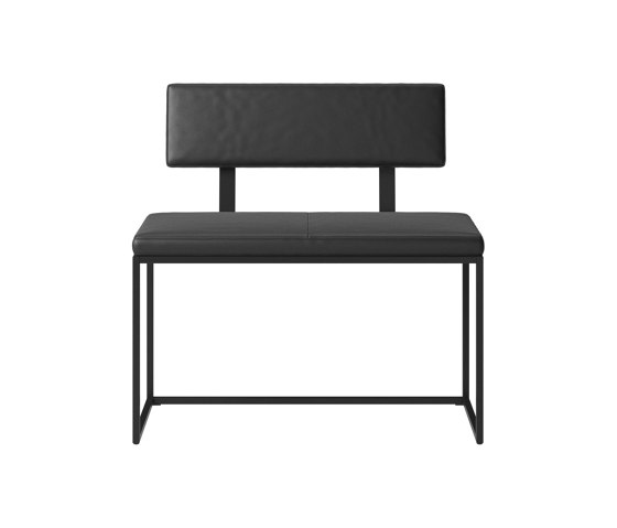 London Bench B008 small with cushion and backrest | Panche | BoConcept