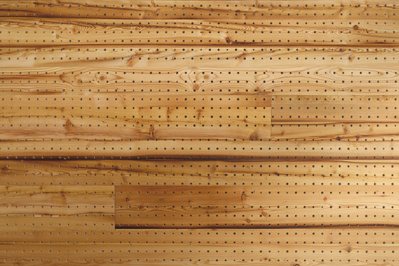 ACOUSTIC Dot Altholz Lärche gebürstet | Holz Platten | Admonter Holzindustrie AG